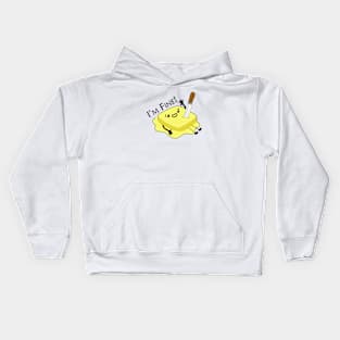 Melting Butter, I'm Fine Kids Hoodie